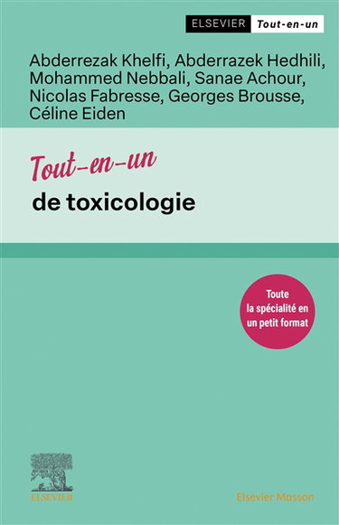 Couverture de Tout-en-un de toxicologie