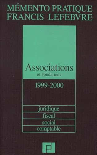 Mémento Associations et Fondations