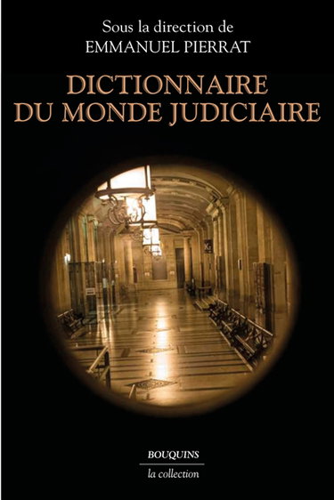 Couverture de Dictionnaire du monde judiciaire