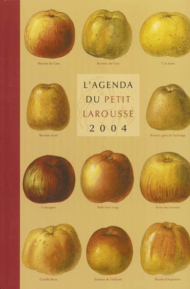 L'agenda du Petit Larousse 2004