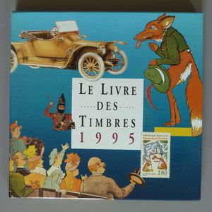Le livre des timbres 1995
