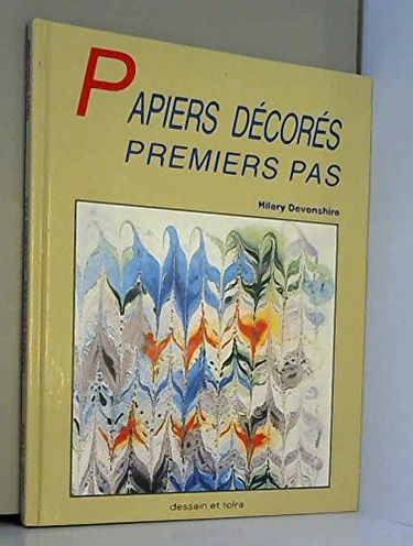 Papiers décorés, premiers pas