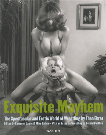 Couverture de Exquisite mayhem : the spectacular and erotic world of wrestling