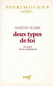 Deux types de foi : foi juive et foi chrétienne