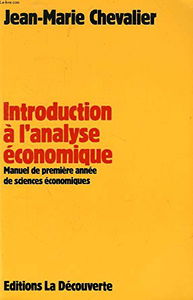 Introduction à l'analyse économique
