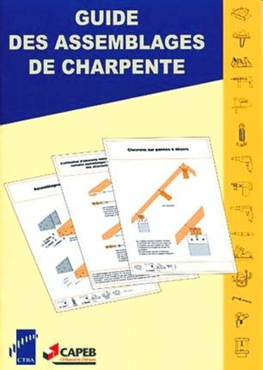 Couverture de Guide des assemblages de charpente