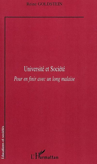 Université et société : pour en finir avec un long malaise