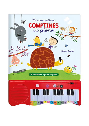 Mes premières comptines au piano : 15 comptines à jouer au piano