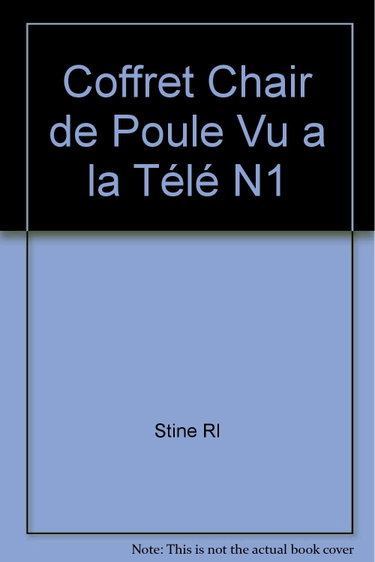 Couverture de Coffret Chair de Poule Vu a la Télé N1