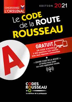 Couverture de Le code Rousseau de la route : édition 2021