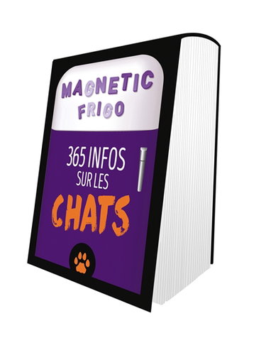 Couverture de 365 infos sur les chats : magnetic frigo