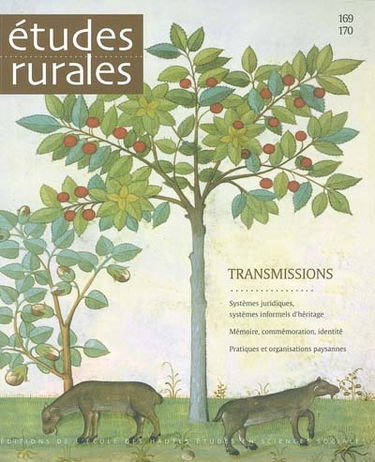 Etudes rurales, n° 169-170. Transmissions