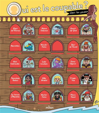 Qui est le coupable ?. Chez les pirates