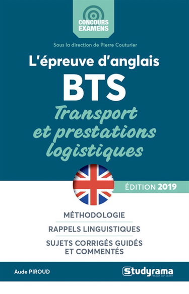 Couverture de L'épreuve d'anglais : BTS transport et prestations logistiques