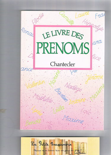 Le livre des prénoms