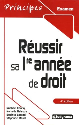 Réussir sa 1re année de droit