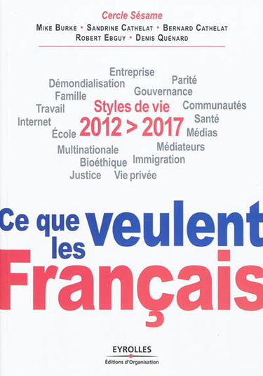 2012-2017 : ce que veulent les Français : styles de vie