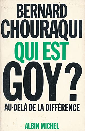 Qui est goy ?