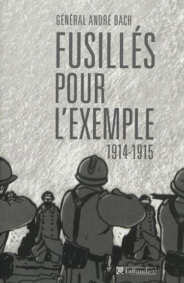 Fusillés pour l'exemple : 1914-1915