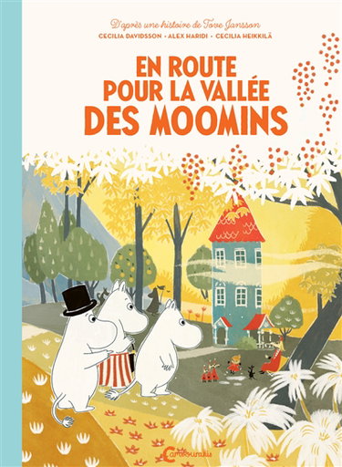 Couverture de En route pour la vallée des Moomins