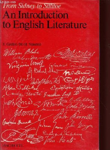 Couverture de From Sidney to Sillitoe : an introduction to english litterature