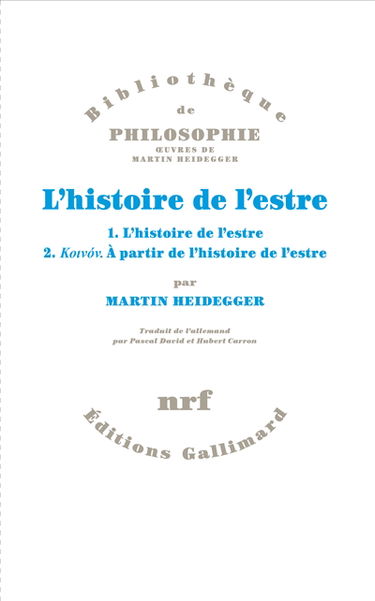 L'histoire de l'estre