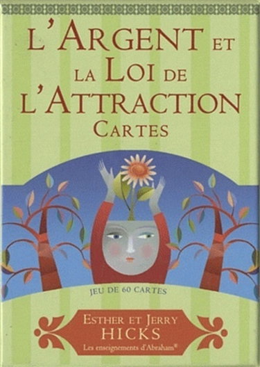 Couverture de L'argent et la loi de l'attraction : cartes : les enseignements d'Abraham