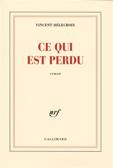 Ce qui est perdu