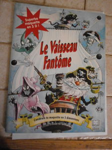 Le vaisseau fantôme Hemma maquette en trois dimensions