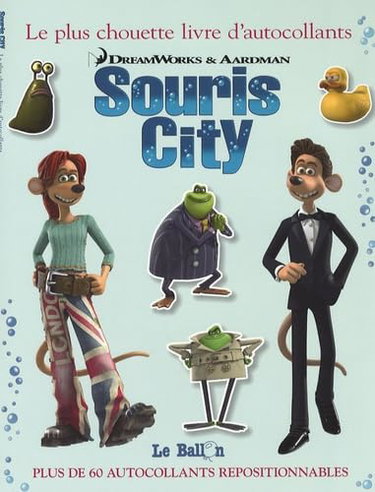 Couverture de Souris city : le plus chouette livre d'autocollants par Carine Leidensdorff