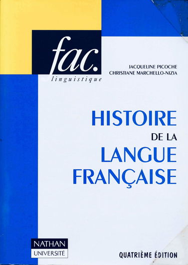 Histoire de la langue française