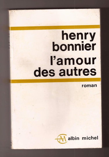 Couverture de L'amour des autres
