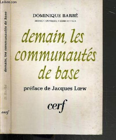 Couverture de Demain, les communautés de base.