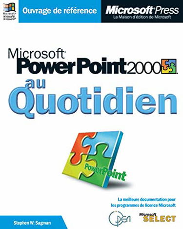 Microsoft powerpoint 97 au quotidien livre de reference francais