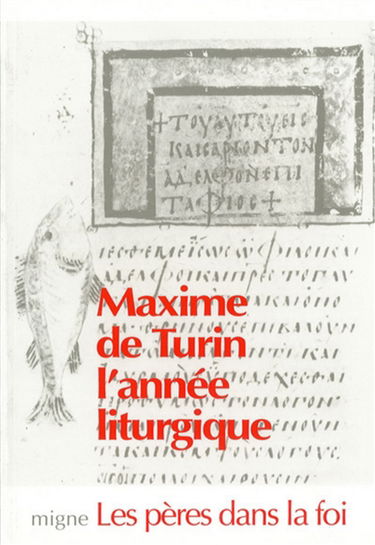 Maxime de Turin prêche l'année liturgique : 42 homélies pour le cycle de l'Avent, Noël, Epiphanie, pour le carême, le mystère pascal, Ascension, Pentecôte, pour le sanctoral : Jean-Baptiste, Pierre et Paul, Laurent, Cyprien