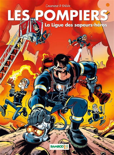 Les pompiers. Vol. 8. La ligue des sapeurs-héros : 1 euro de +