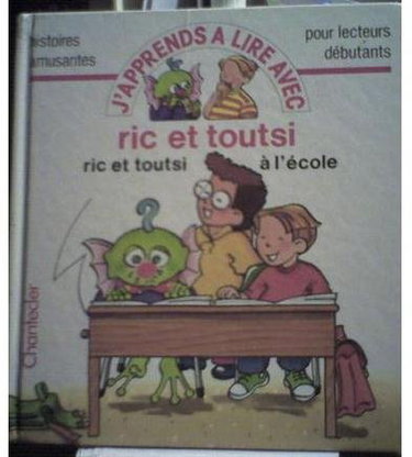 Couverture de Ric et Toutsi à l'école