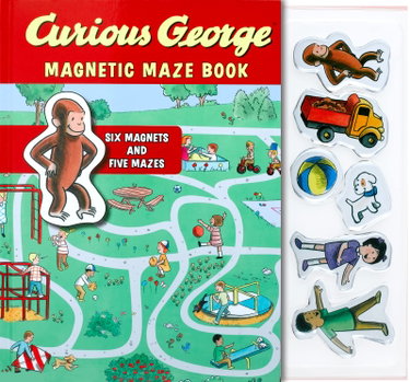 Couverture de Curious George Magnetic Maze Book