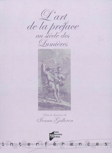L'art de la préface au siècle des Lumières