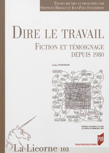 Dire le travail : fiction et témoignage depuis 1980