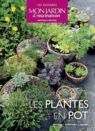 Couverture de Les plantes en pot : choisir, composer, animer par Collectif