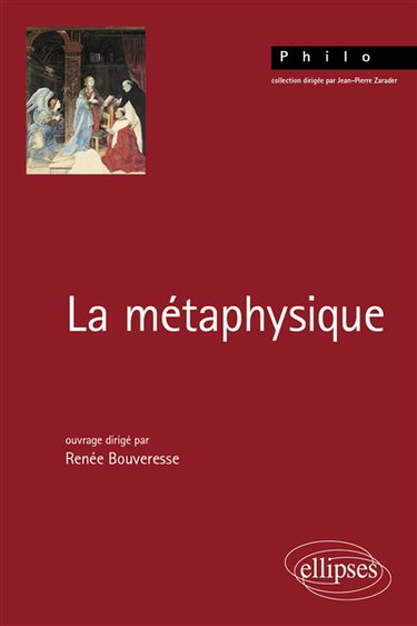 Couverture de La métaphysique