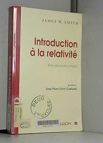 Introduction A La Relativite