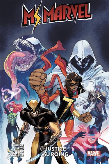Couverture de Ms. Marvel : justice au poing