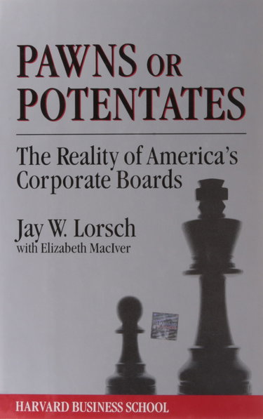 Couverture de Pawns or Potentates: The Reality of America's Corporate Boards