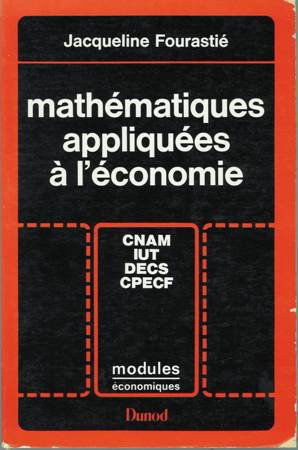 Mathématiques appliquées à l'économie