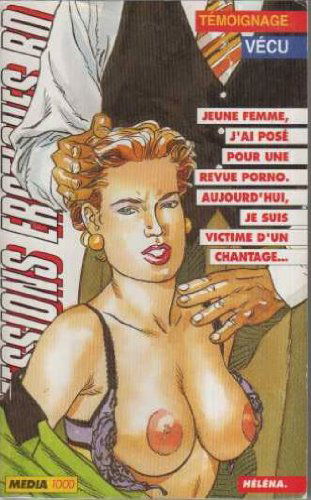 Jeune femme, j'ai pose pour une revue porno