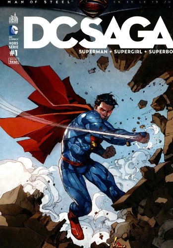 Couverture de DC saga hors-série; superman + supergirl + superboy