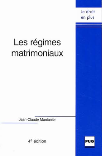 Les régimes matrimoniaux