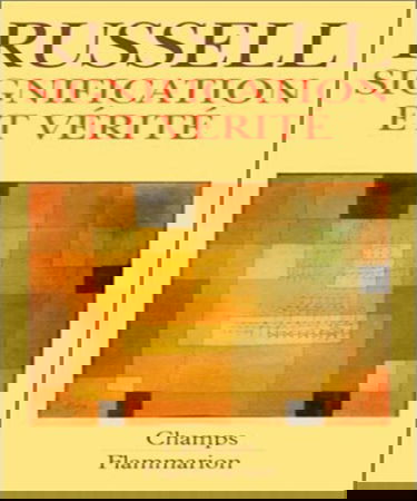 Signification et vérité